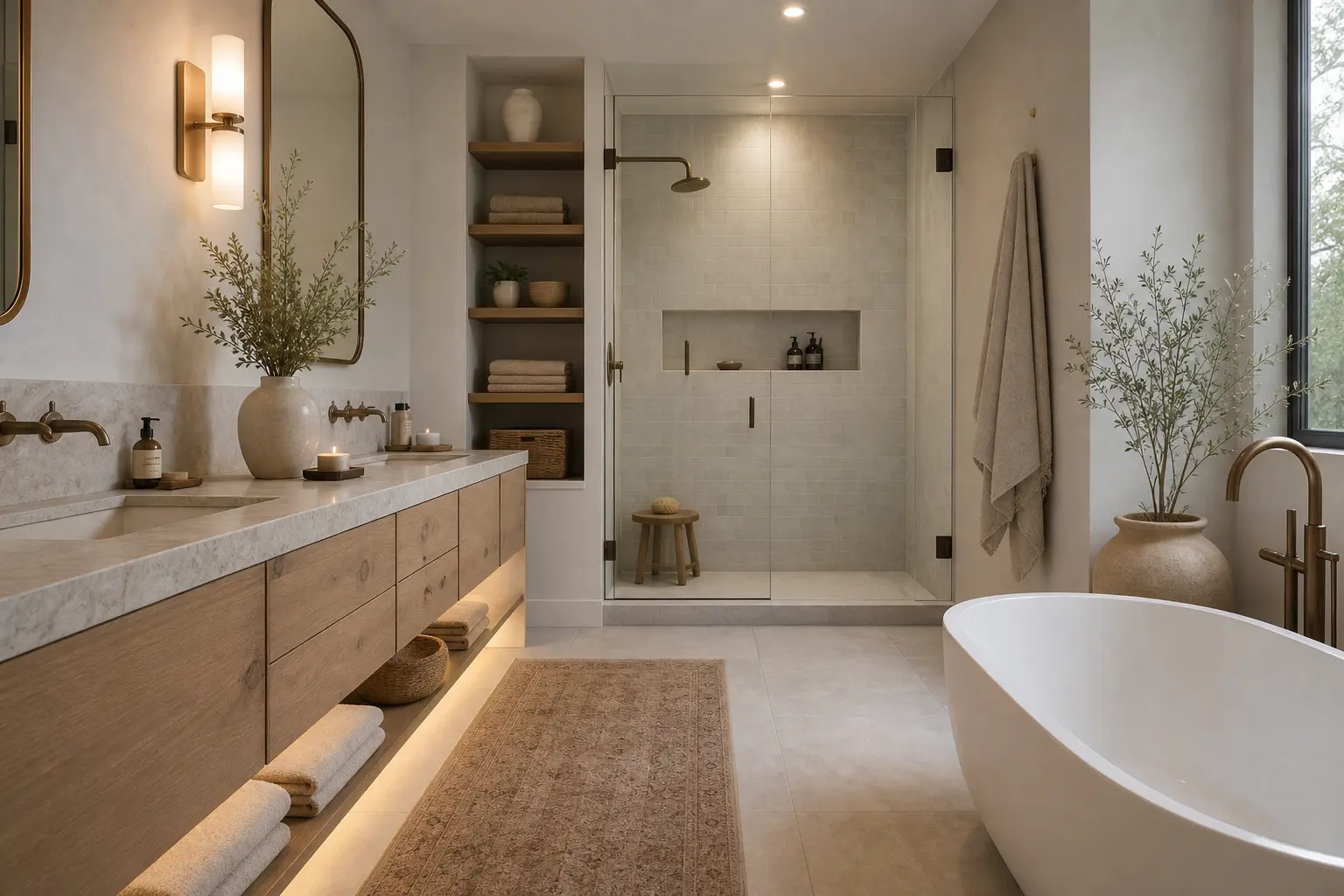 Luxury Bathroom Organization Ideas
