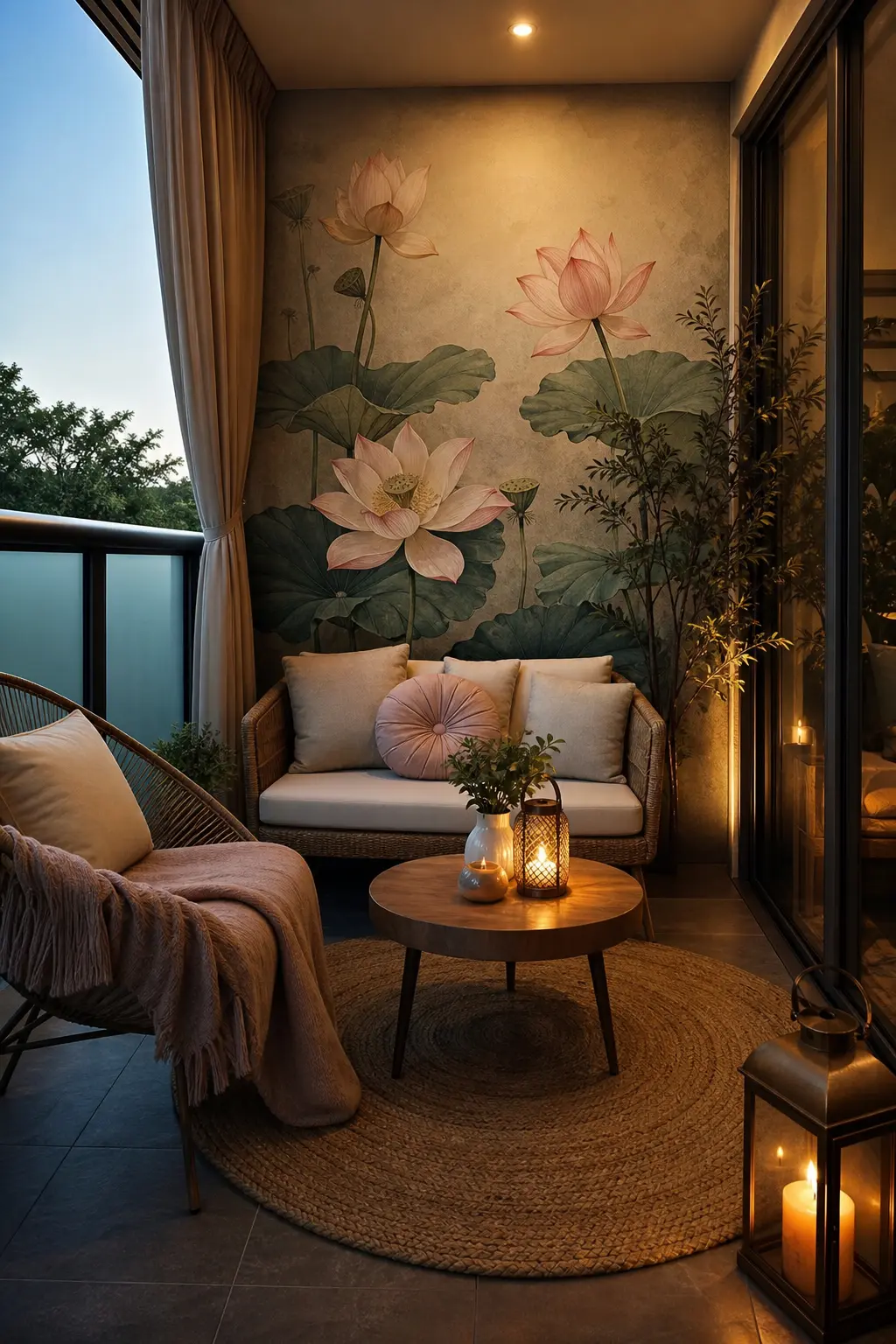 Cozy Balcony Makeover Ideas