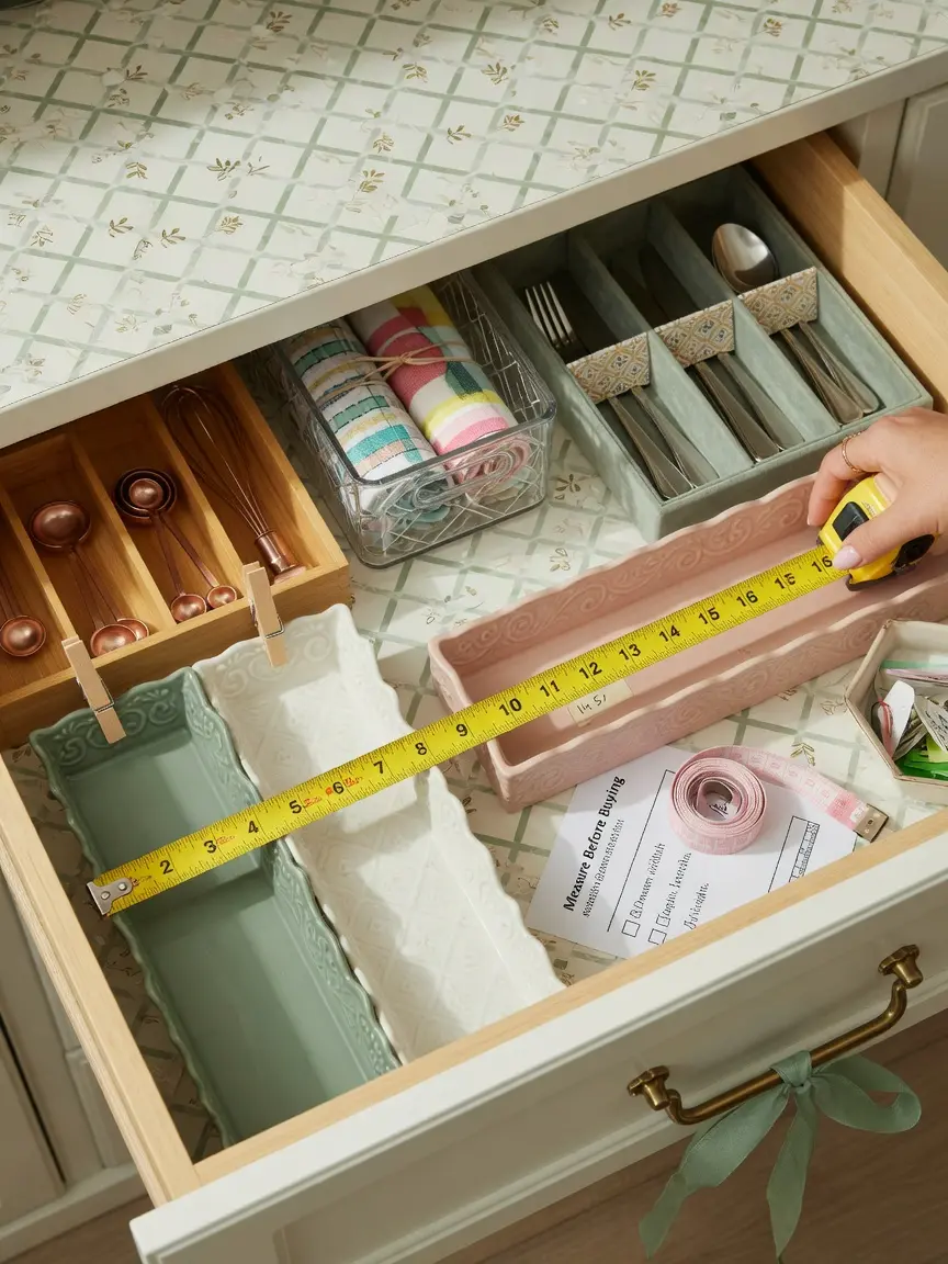 Kitchen Organization and Drawer Storage