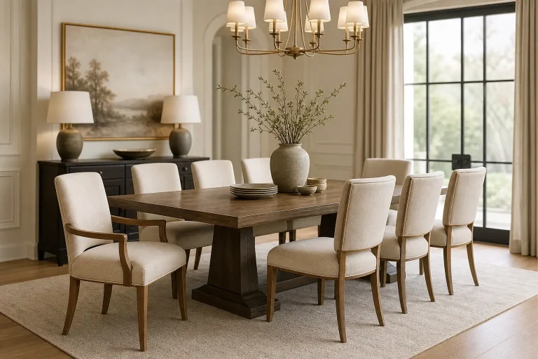 Beige Upholstered Dining Chair Ideas