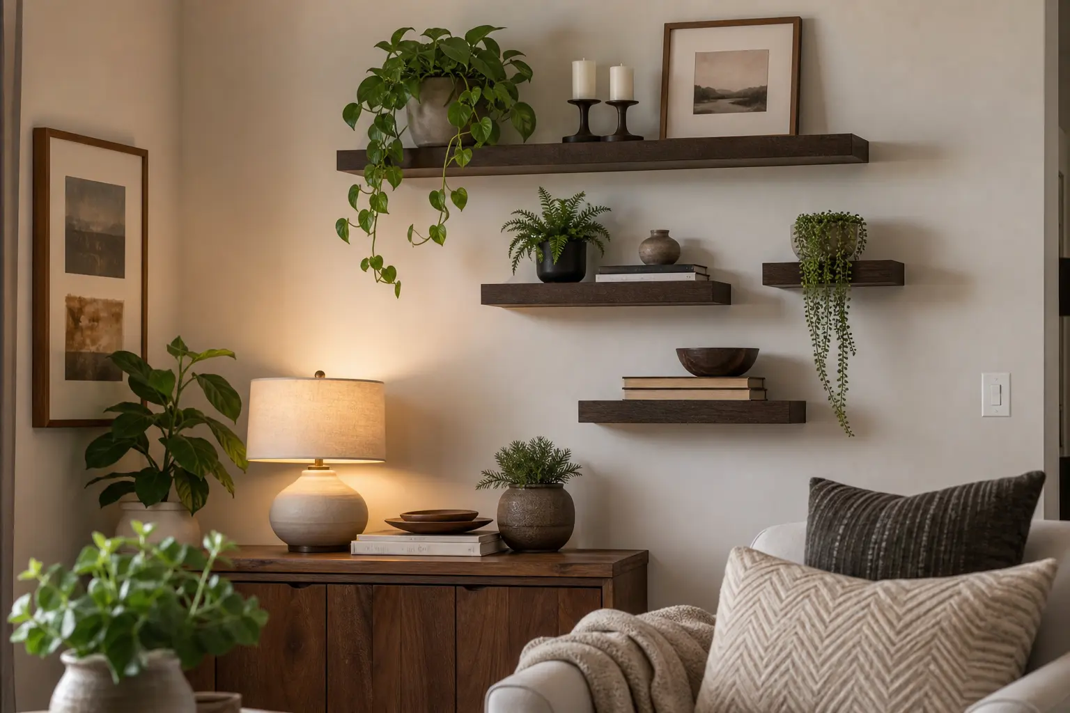 Small Floating Wall Shelves for Home Decor