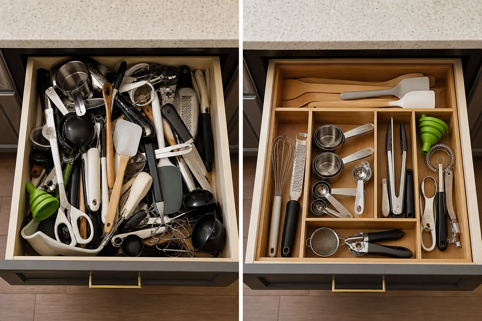 Kitchen Clutter Before & After Transformation Ideas