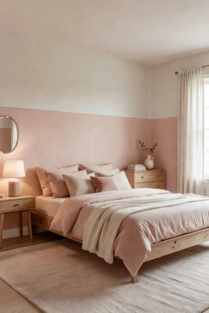 Cozy Blush Pink Bedroom Ideas for Couples