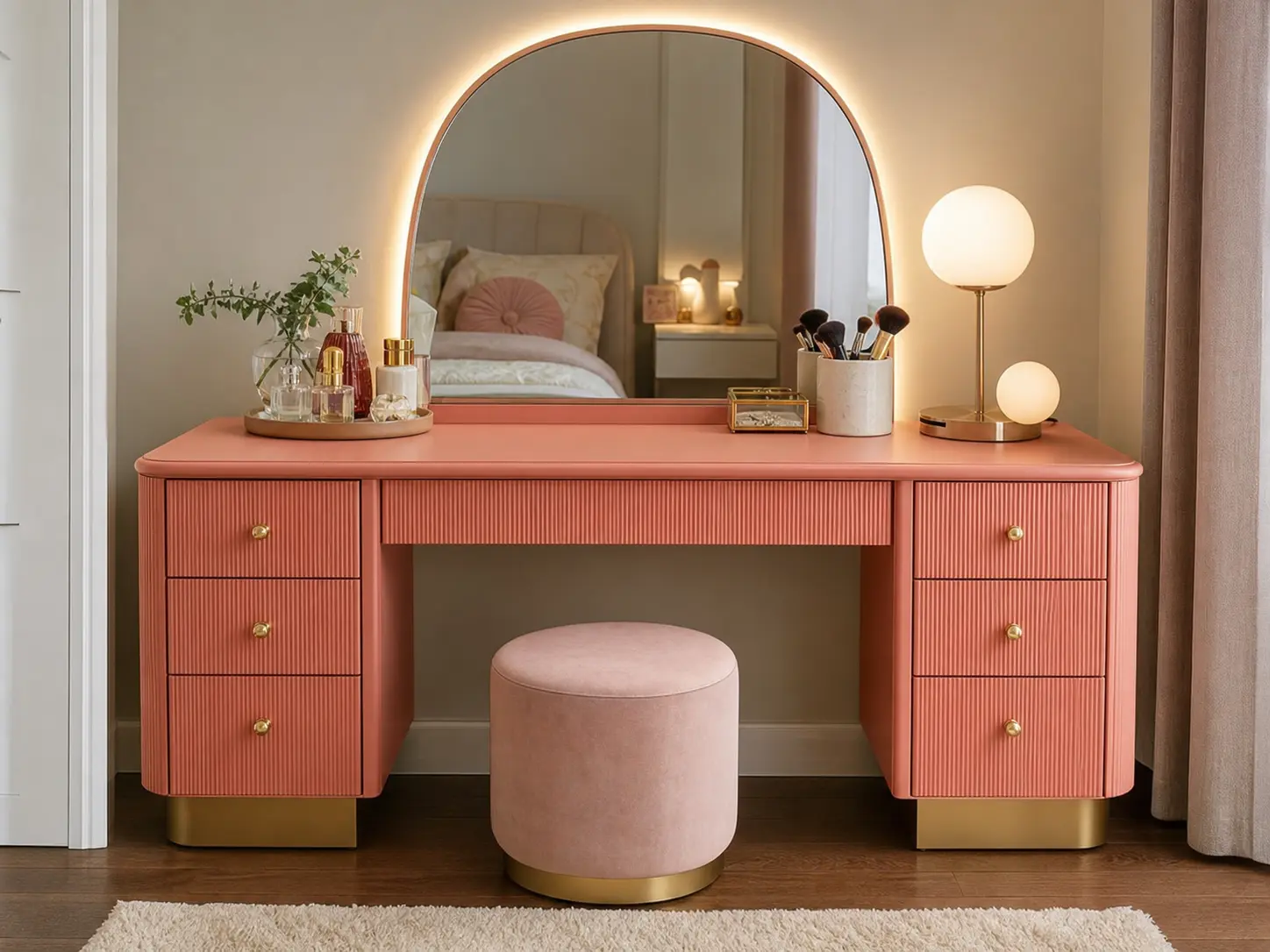 Modern Dopamine Vanity Ideas