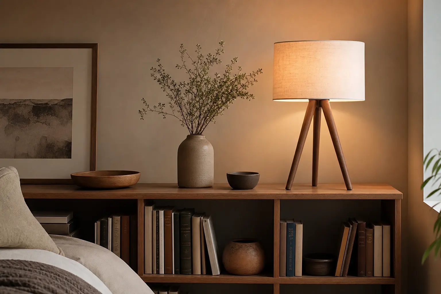 EDISHINE Tripod Table Lamp Ideas