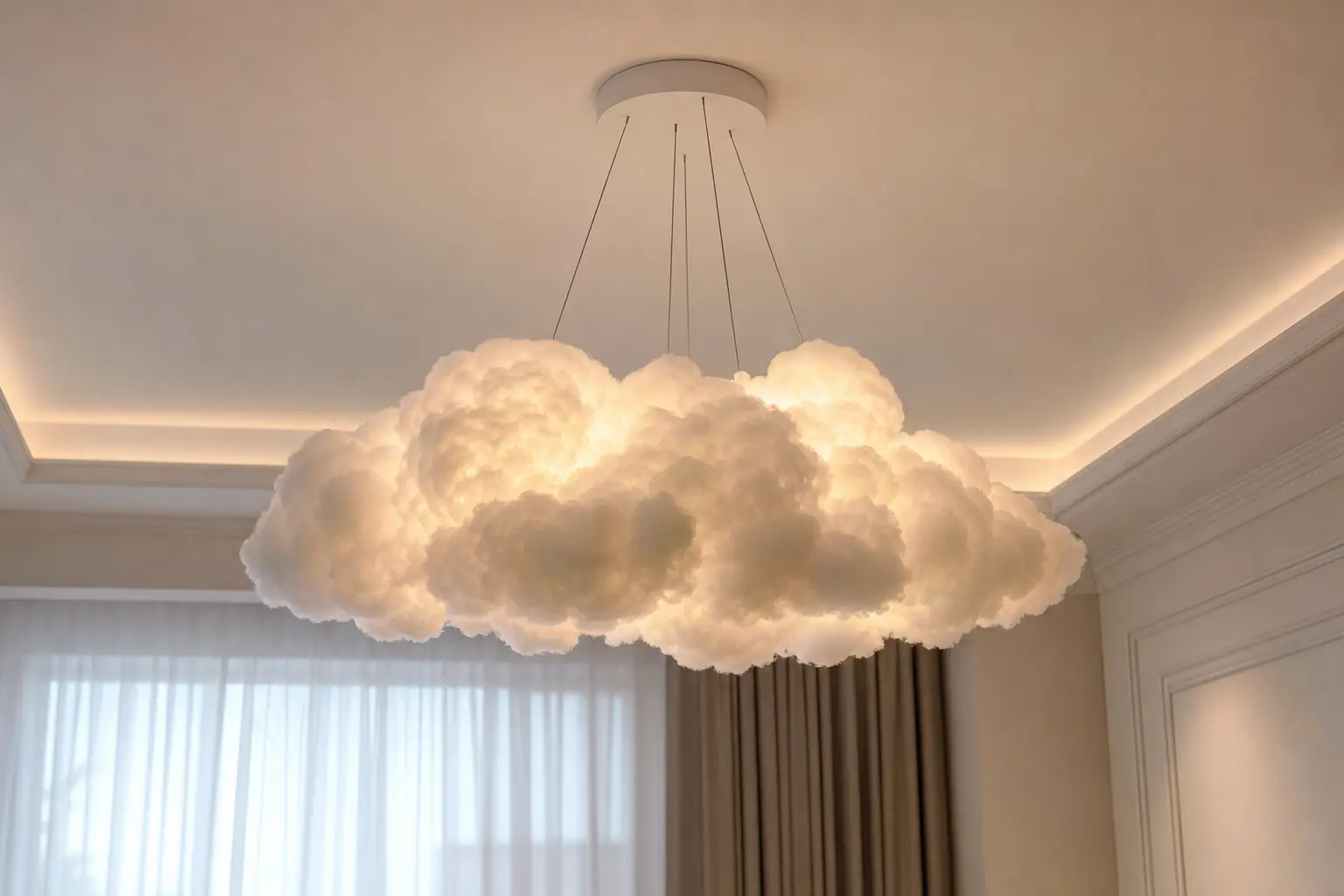 Dreamy Cloud Chandelier Lighting Ideas