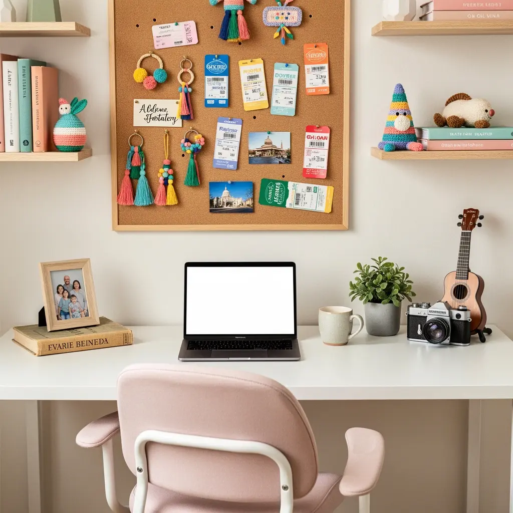 Dopamine-Decor Inspired Home Office Ideas