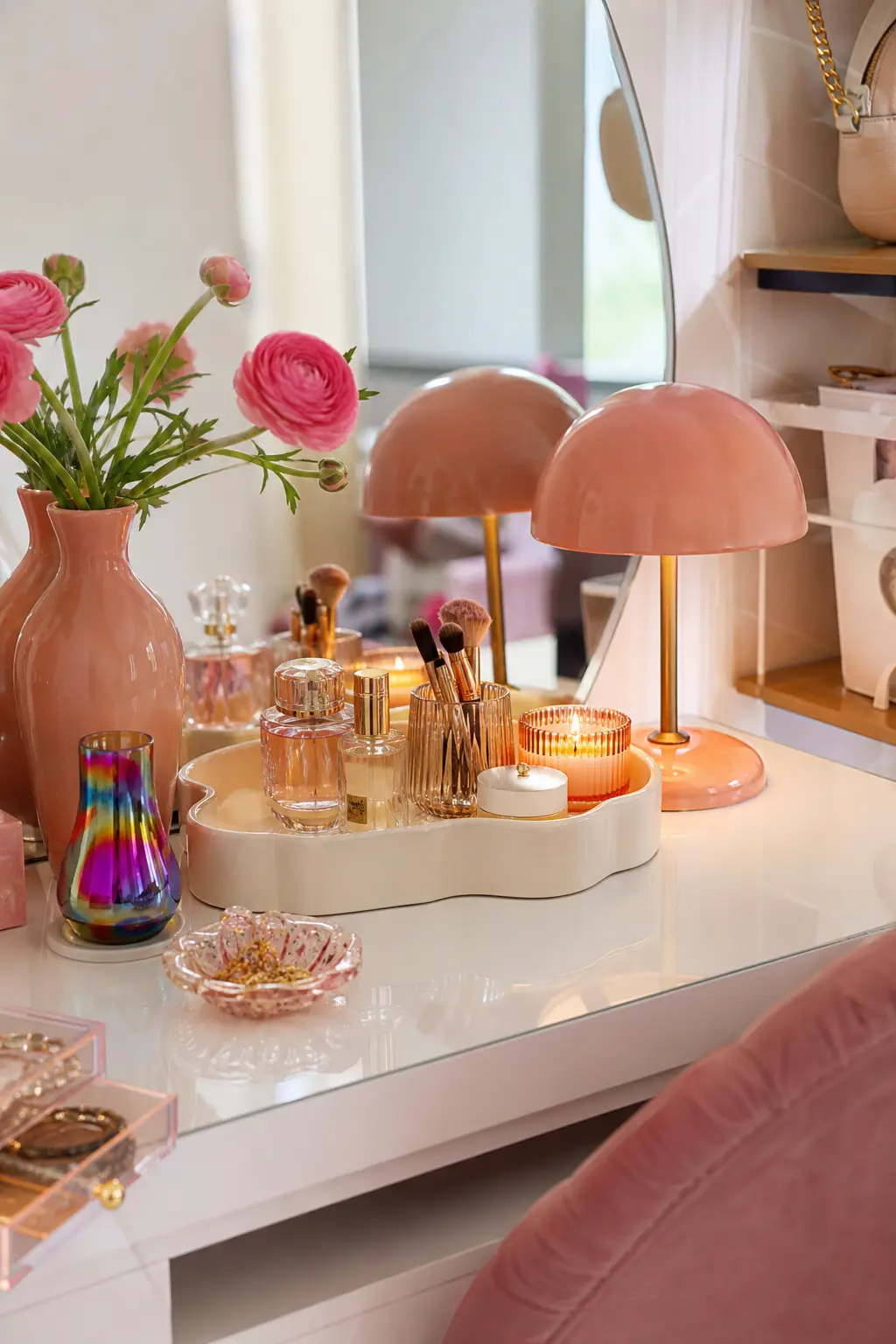 Modern Dopamine Vanity Ideas