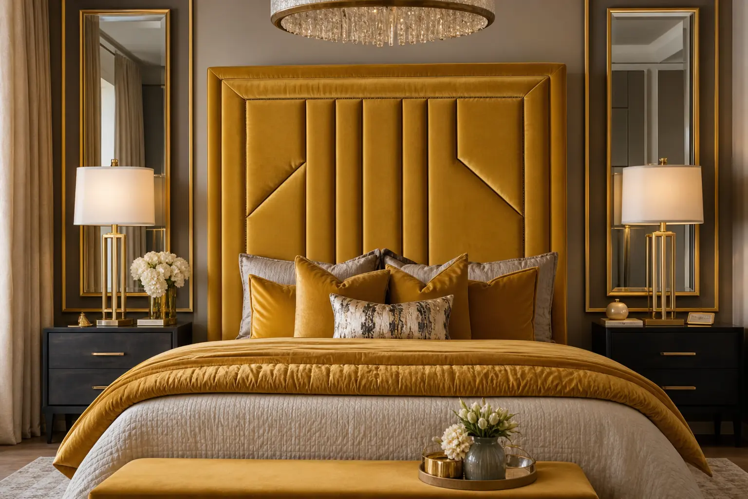 Mustard Yellow Bedroom Decor Ideas