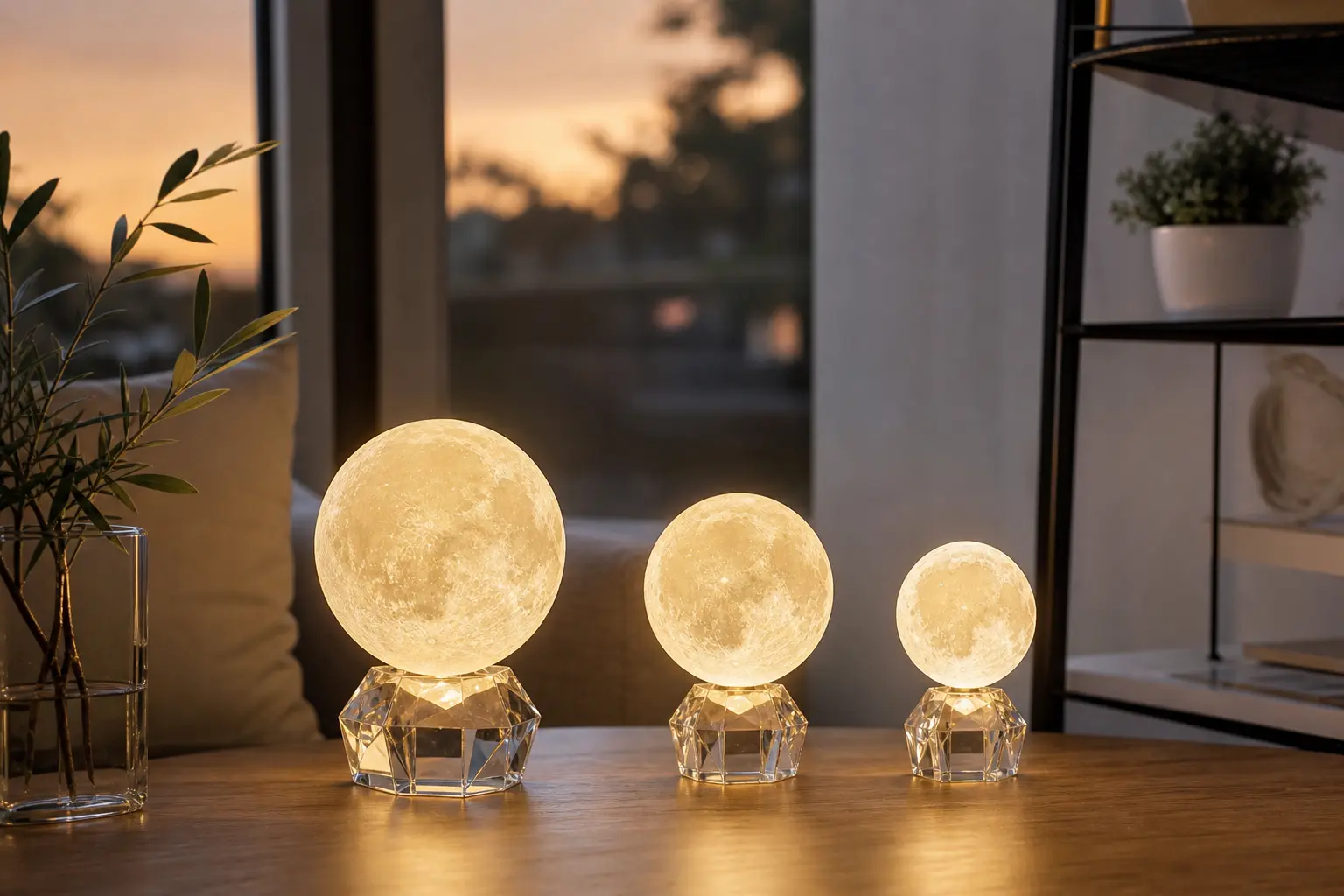 Crystal Moon Lamp Ideas