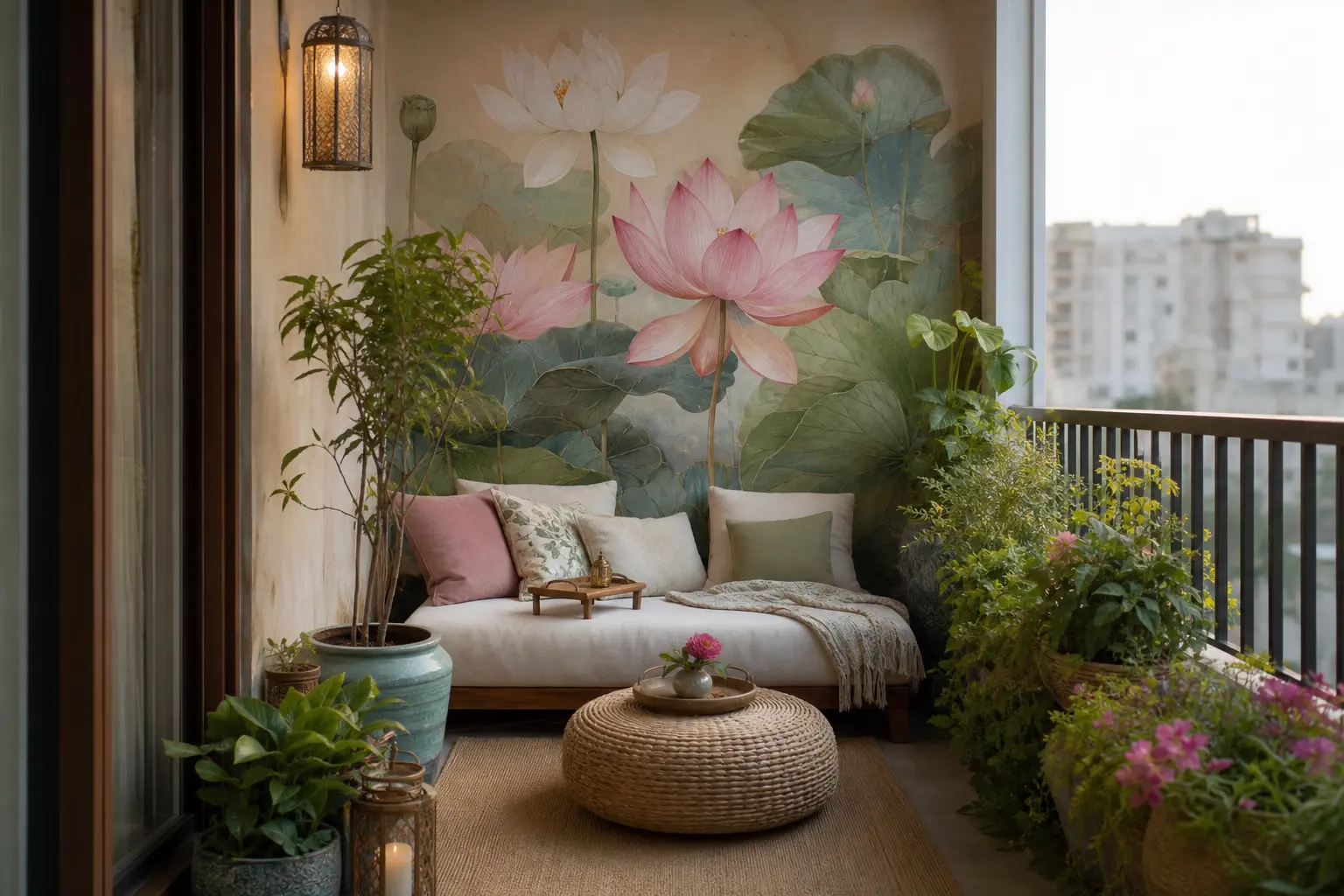 Cozy Balcony Makeover Ideas