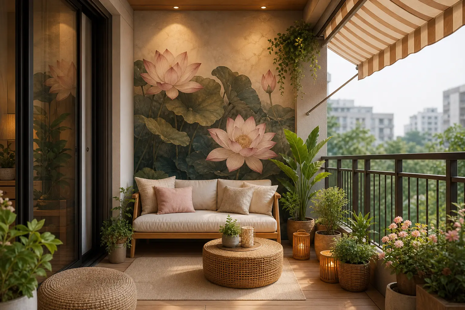 Cozy Balcony Makeover Ideas