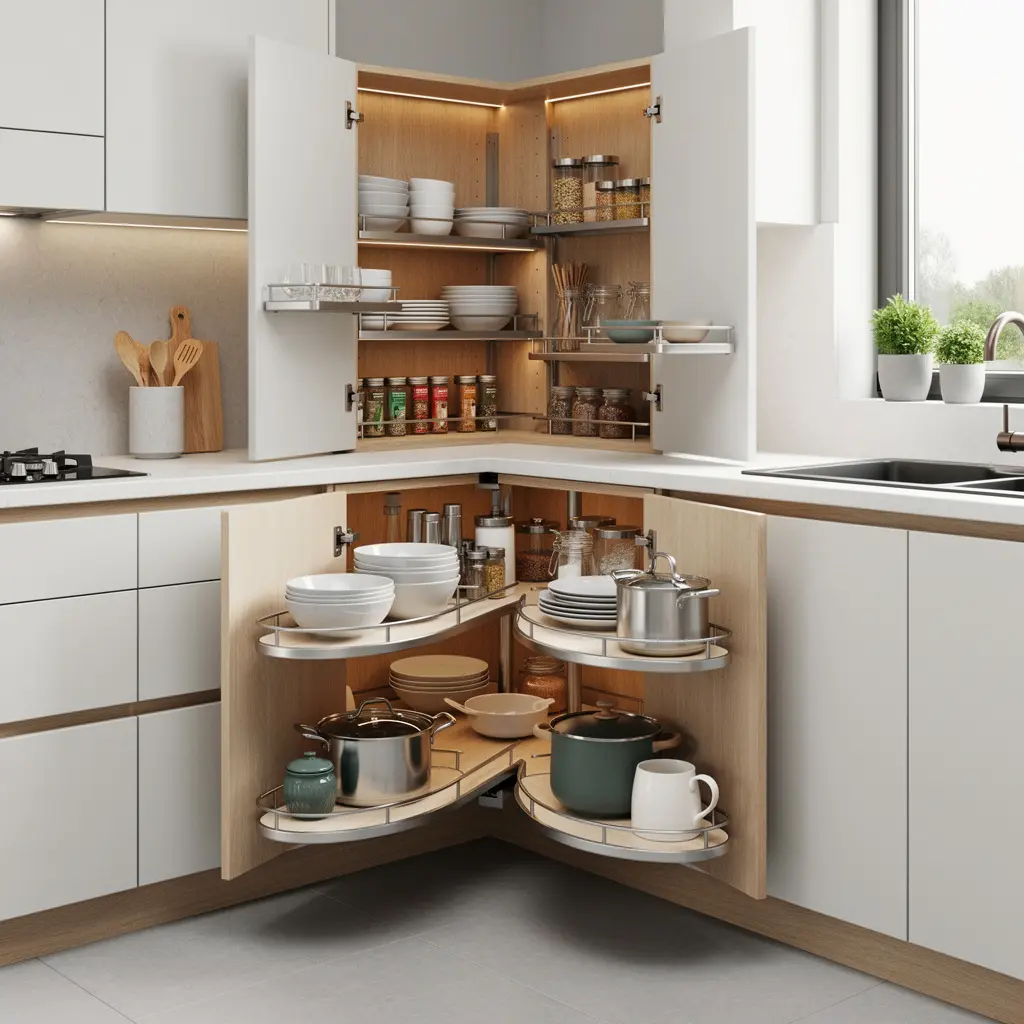 Smart Modular Kitchen Storage