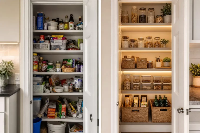 Kitchen Clutter Before & After Transformation Ideas