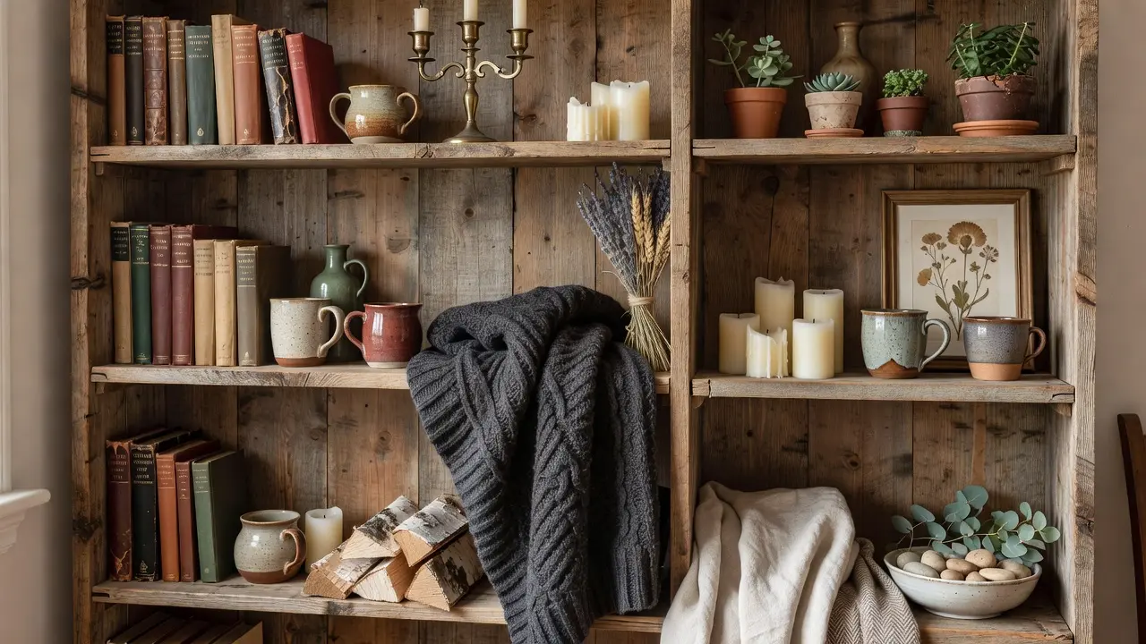 Cozy Aesthetic Bookshelf Decor Ideas