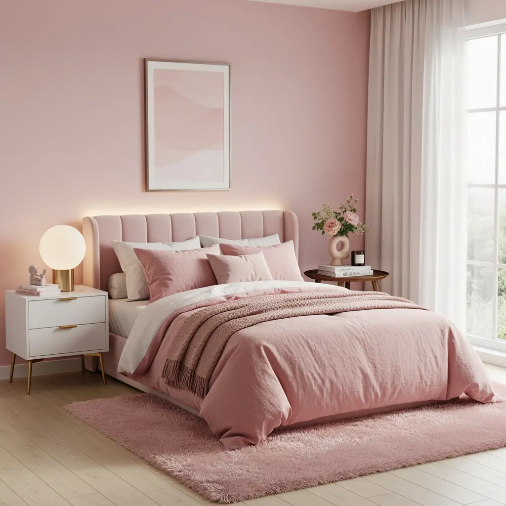 Dreamy Pink Aesthetic Bedroom Ideas