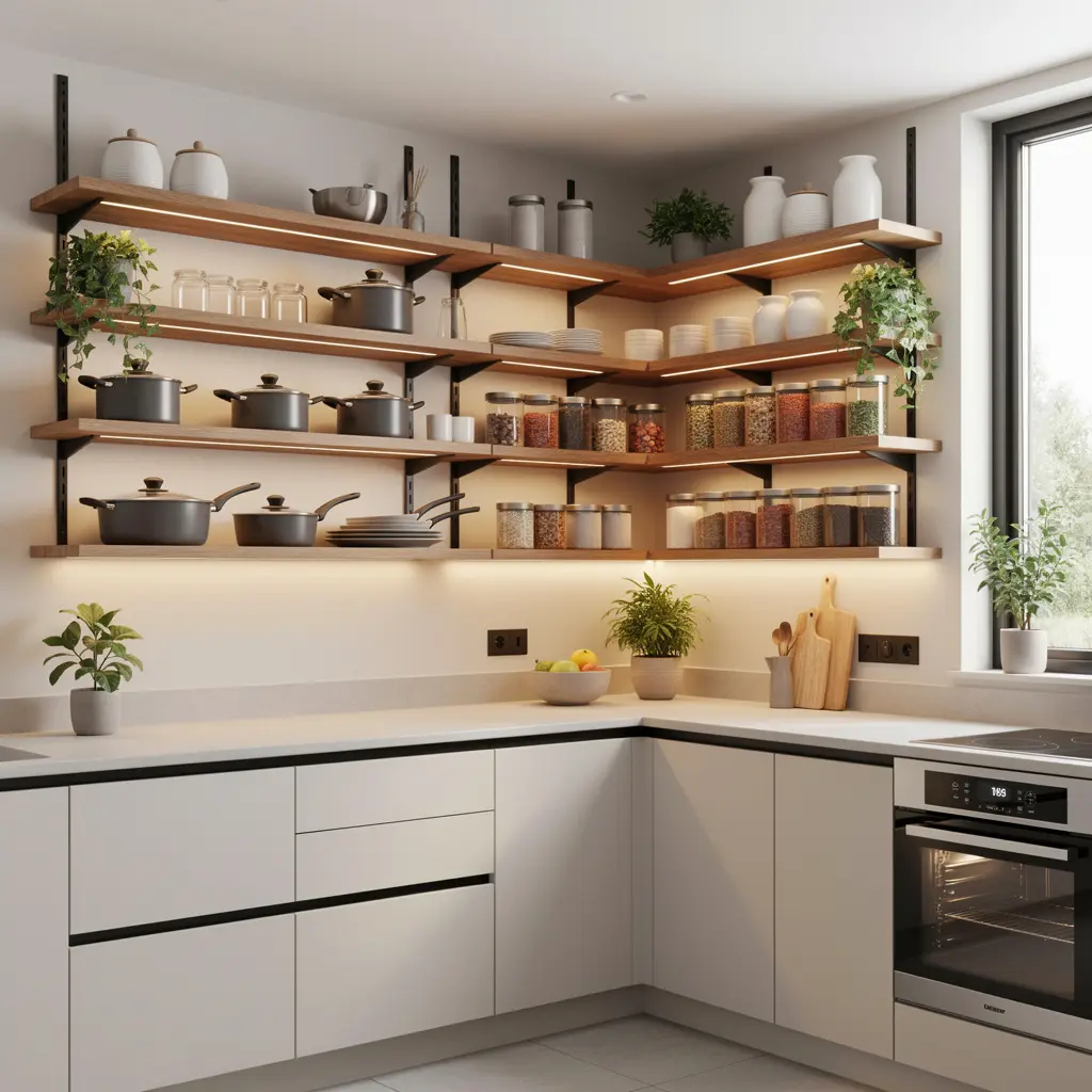 Smart Modular Kitchen Storage