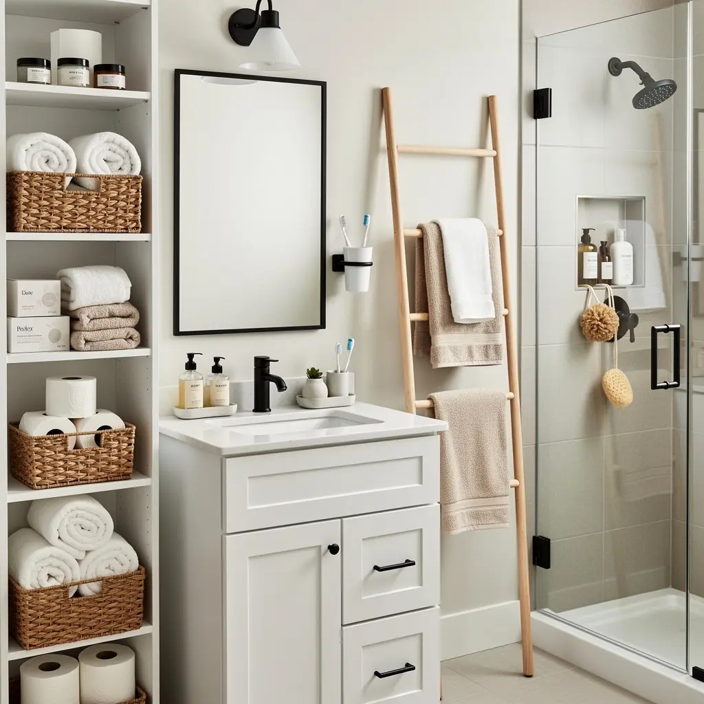 Small Bathroom Decor and Organization