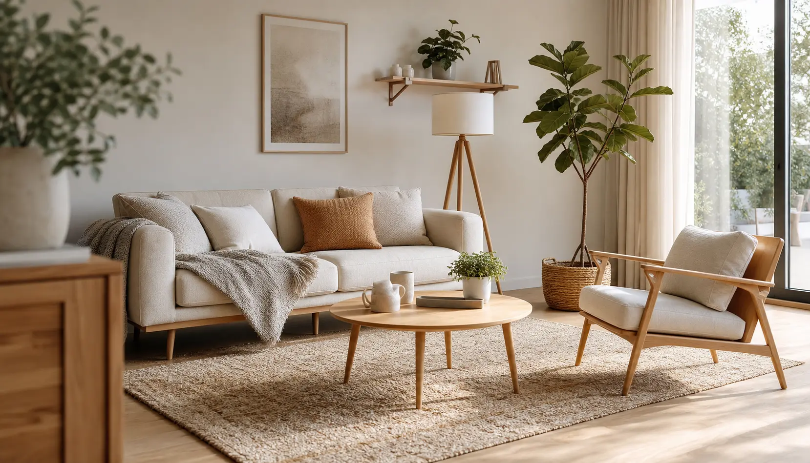Cozy Scandinavian Living Room Ideas