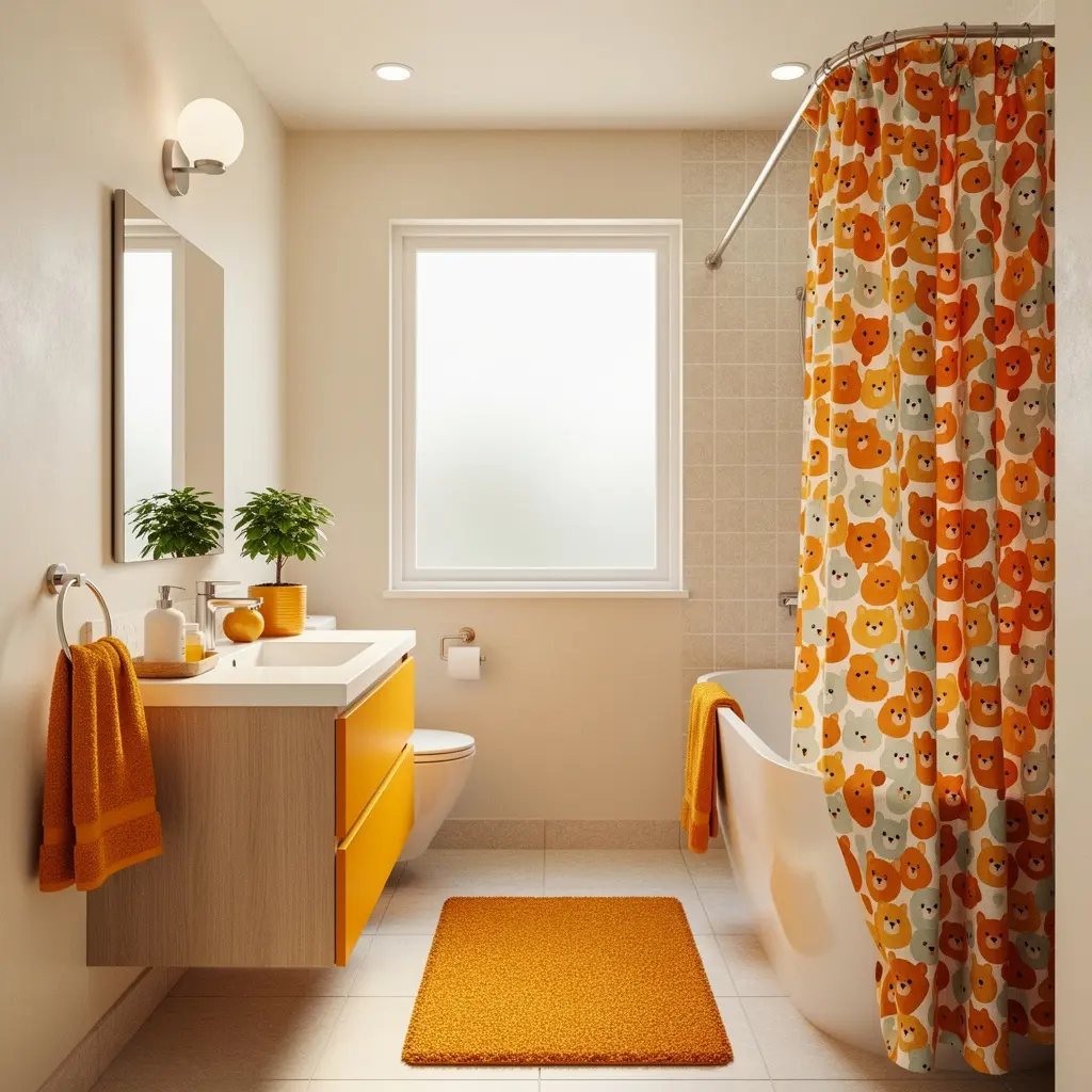 Cozy Dopamine Bathroom Decor Ideas