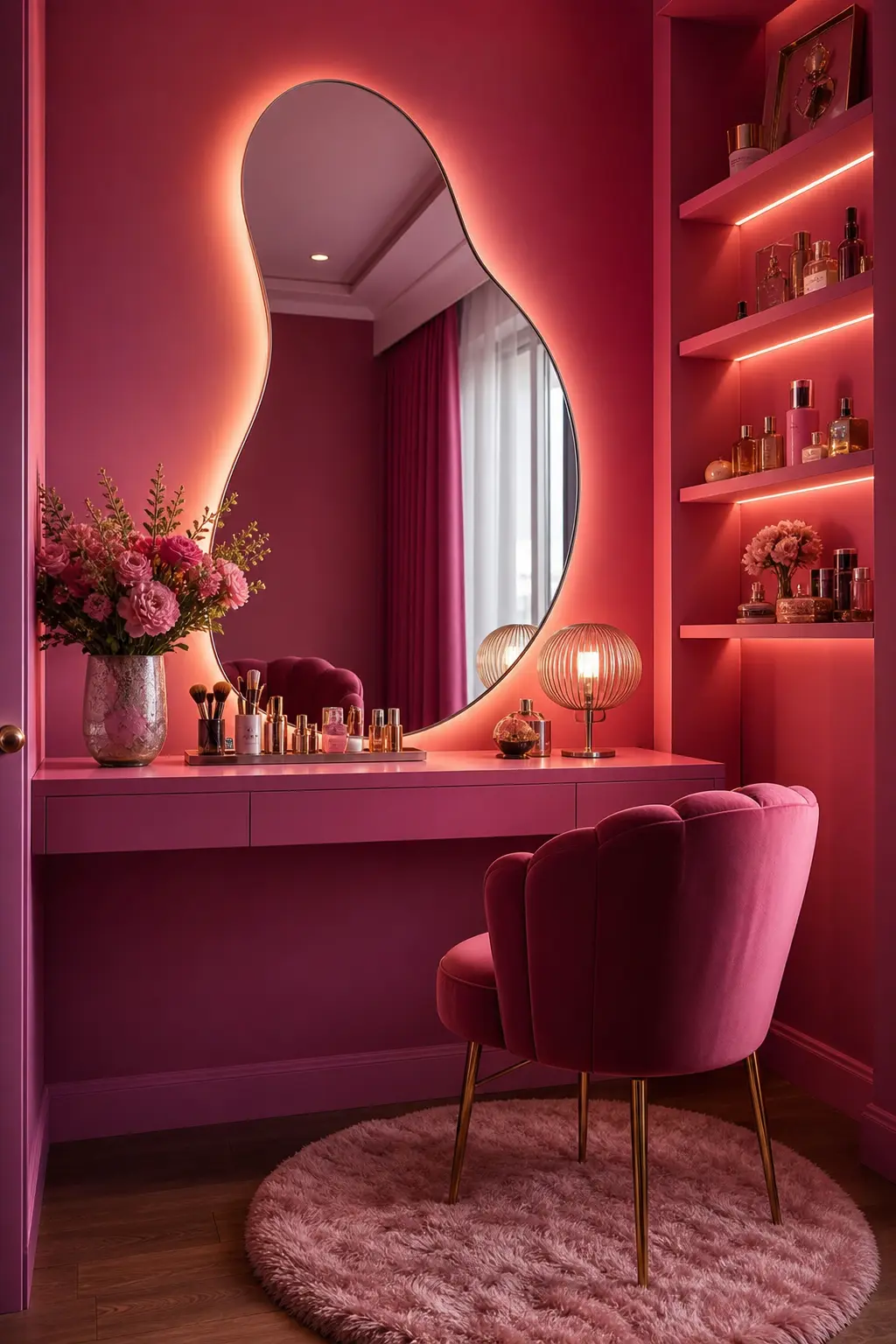 Modern Dopamine Vanity Ideas