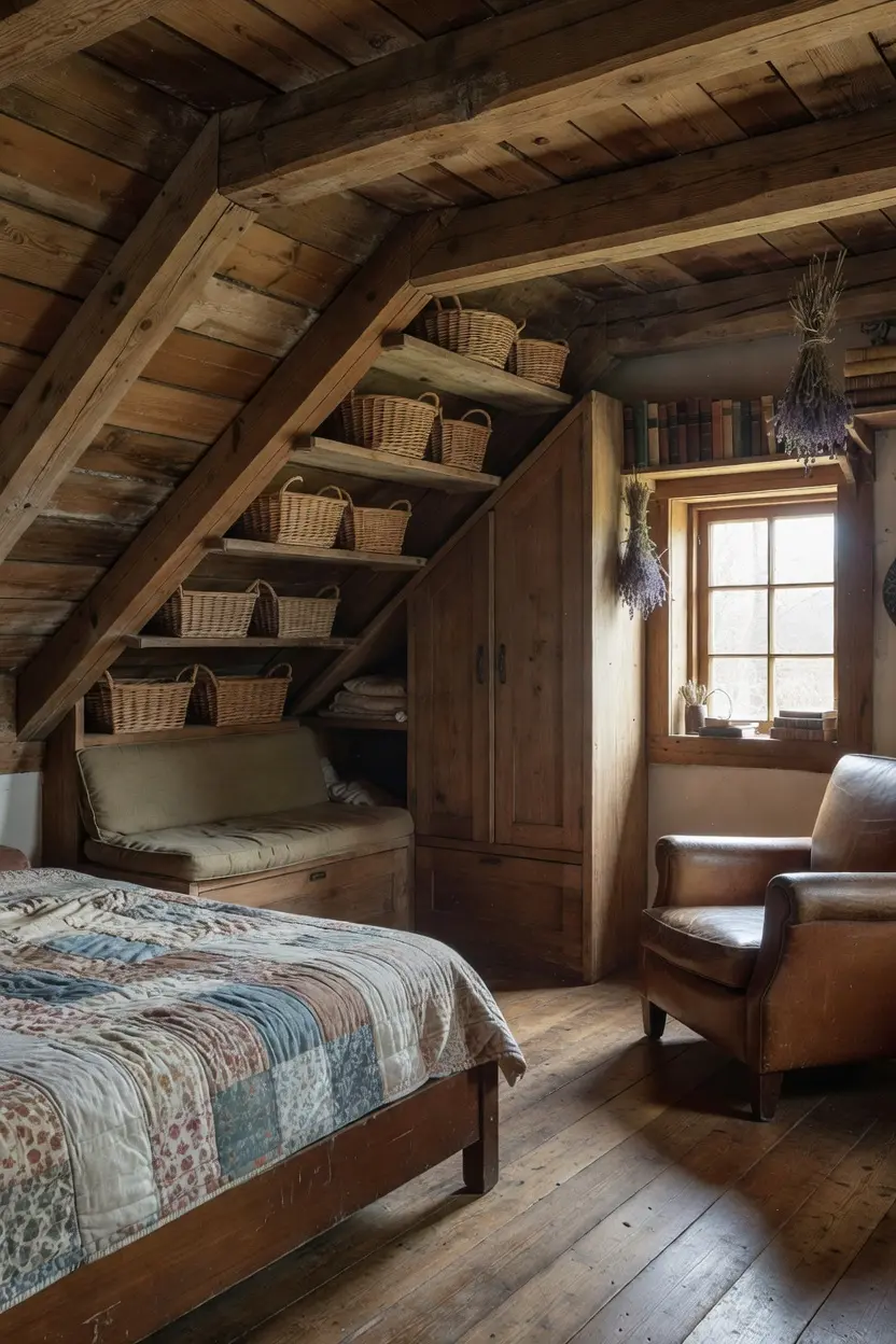 Aesthetic Attic Bedroom Ideas