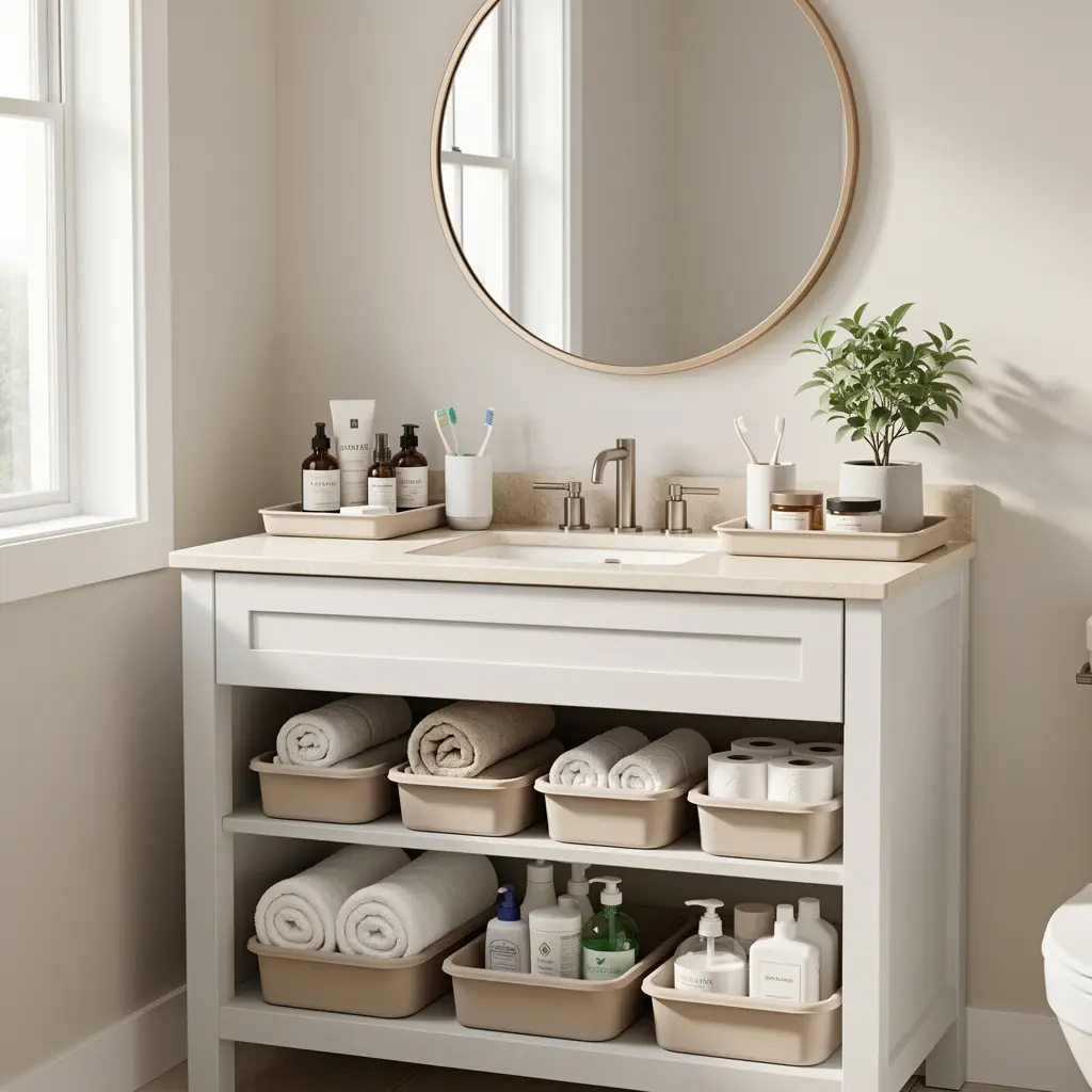 Small Bathroom Decor and Organization