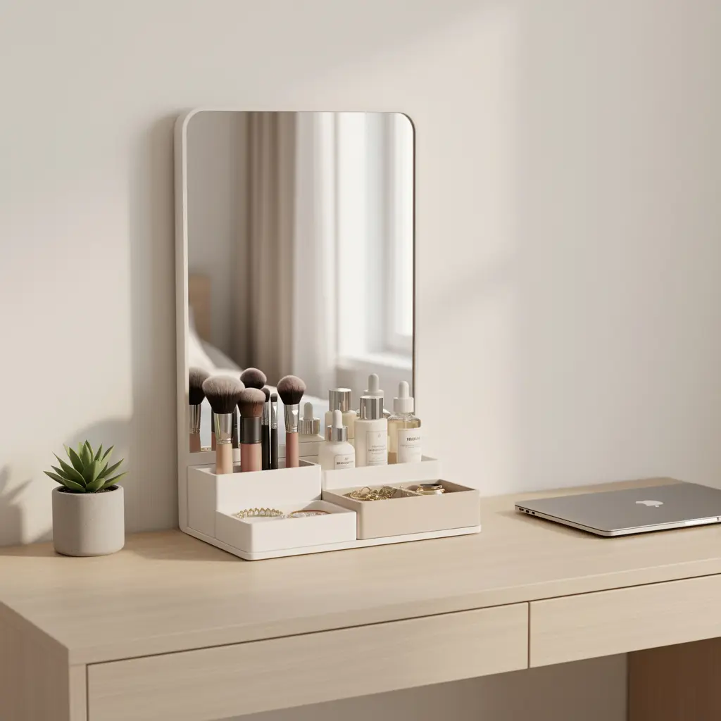 Smart Vanity Organizer Desk