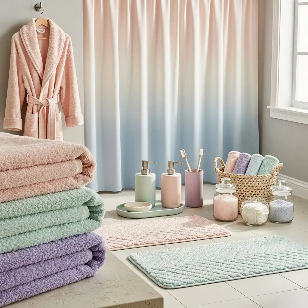 Dreamy Pastel Bathroom Ideas