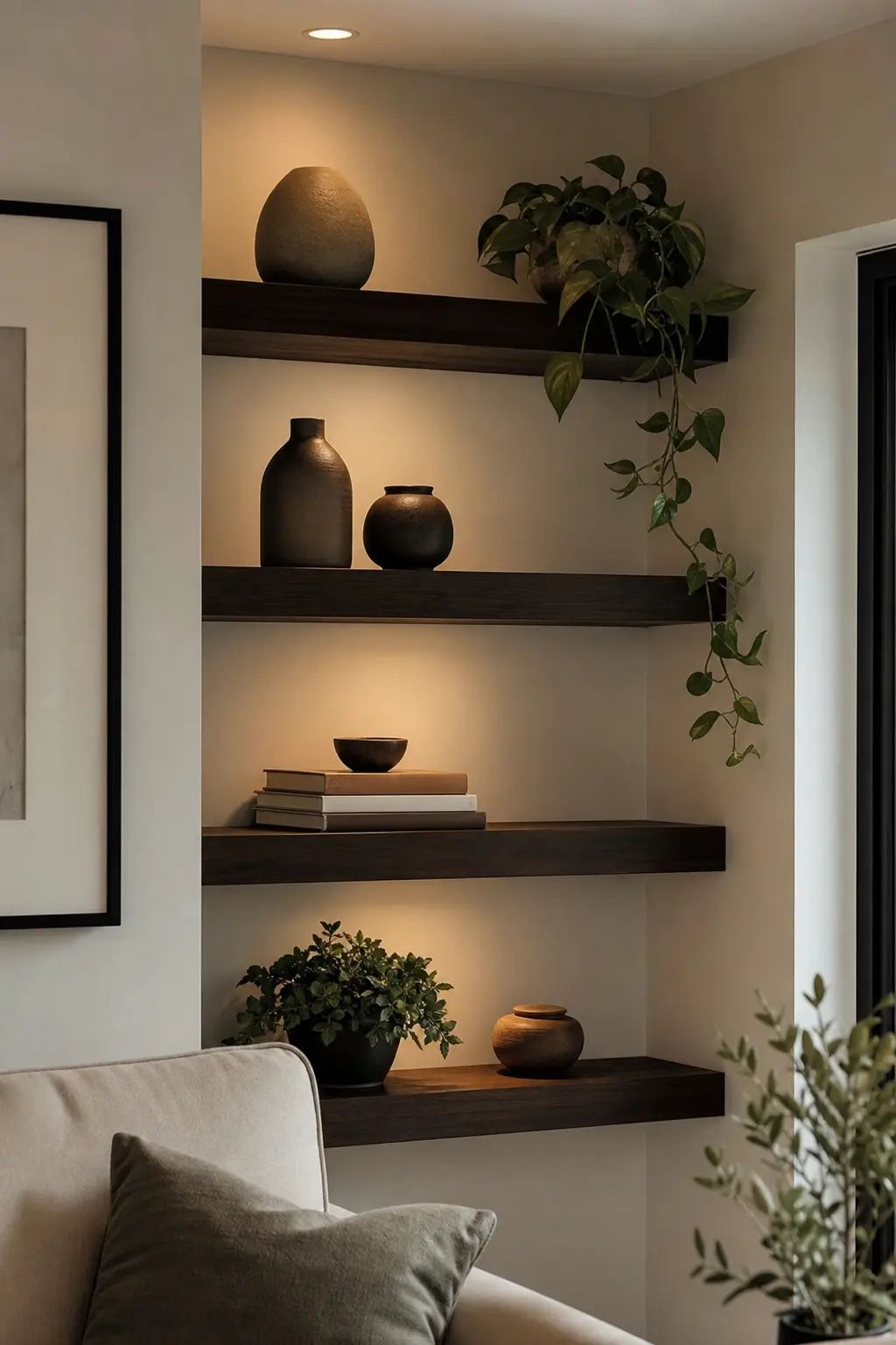 Small Floating Wall Shelves for Home Decor