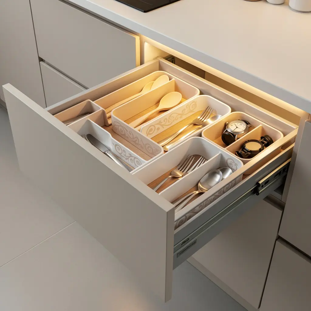 Smart Modular Kitchen Storage