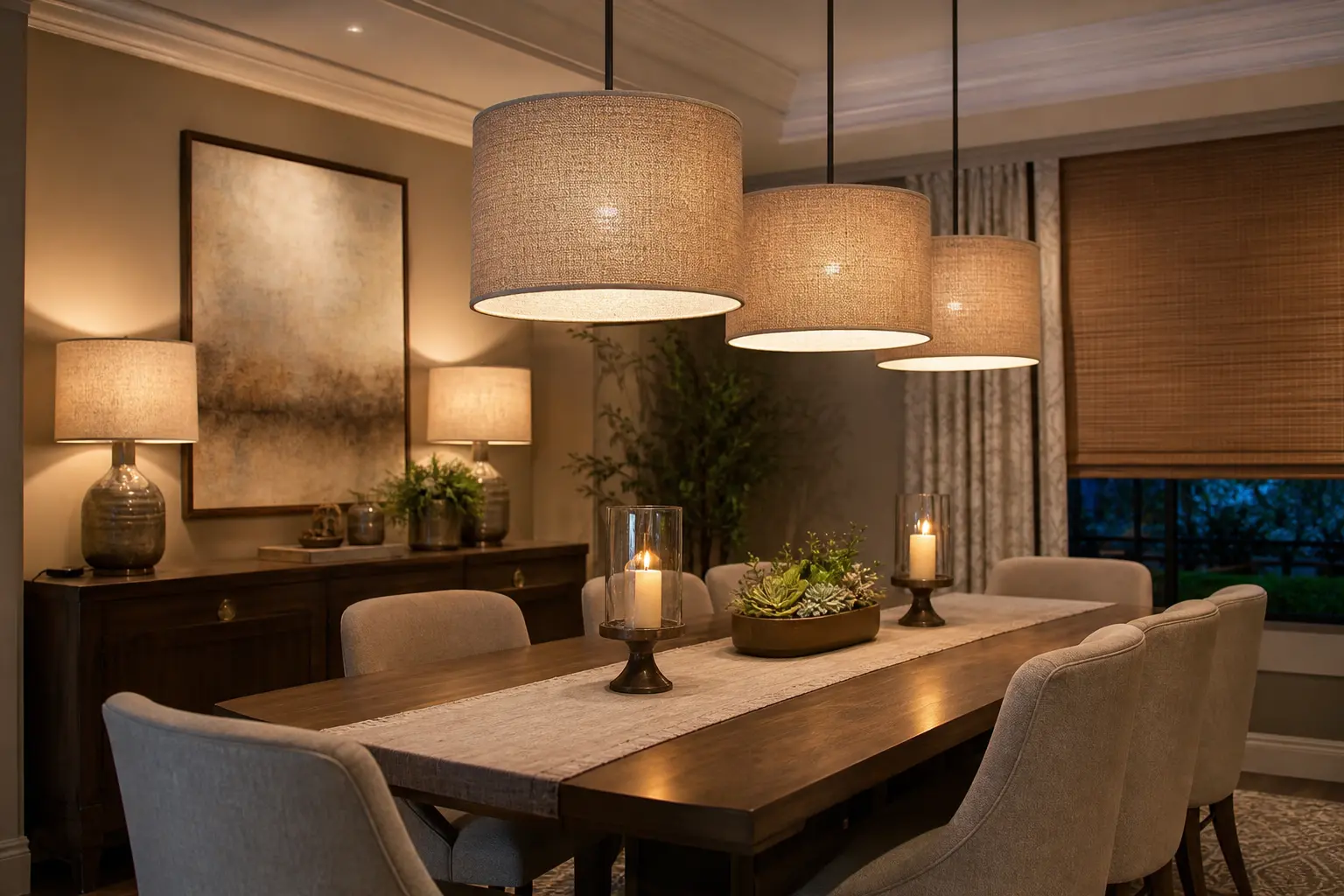 Elegant Dining Room Lighting Ideas