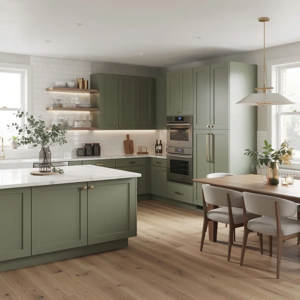Modern Sage Green Kitchen Decor Ideas