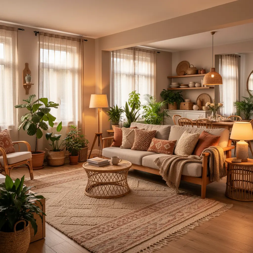 Cozy Boho Home Decor