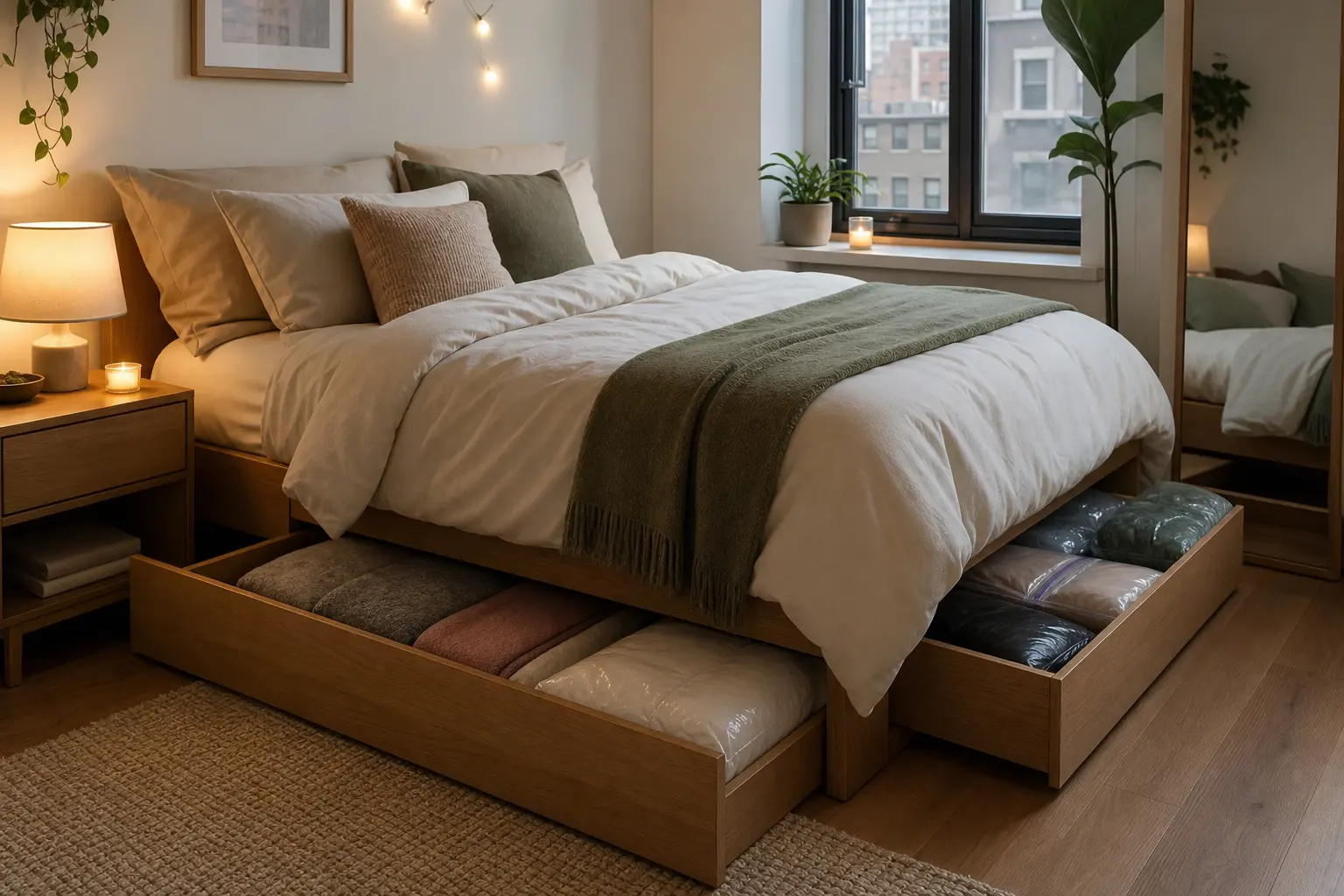 Tiny Apartment Bedroom Ideas