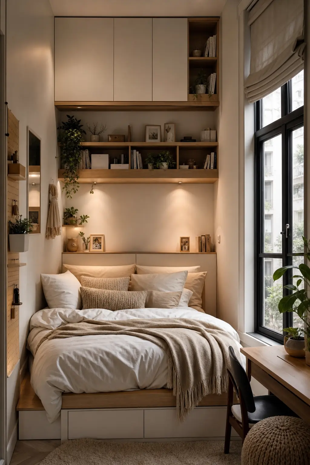Tiny Apartment Bedroom Ideas