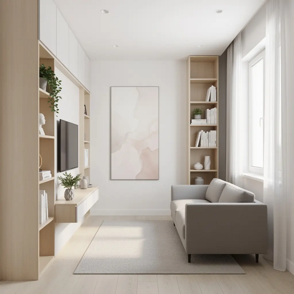 Minimalist Small Living Room