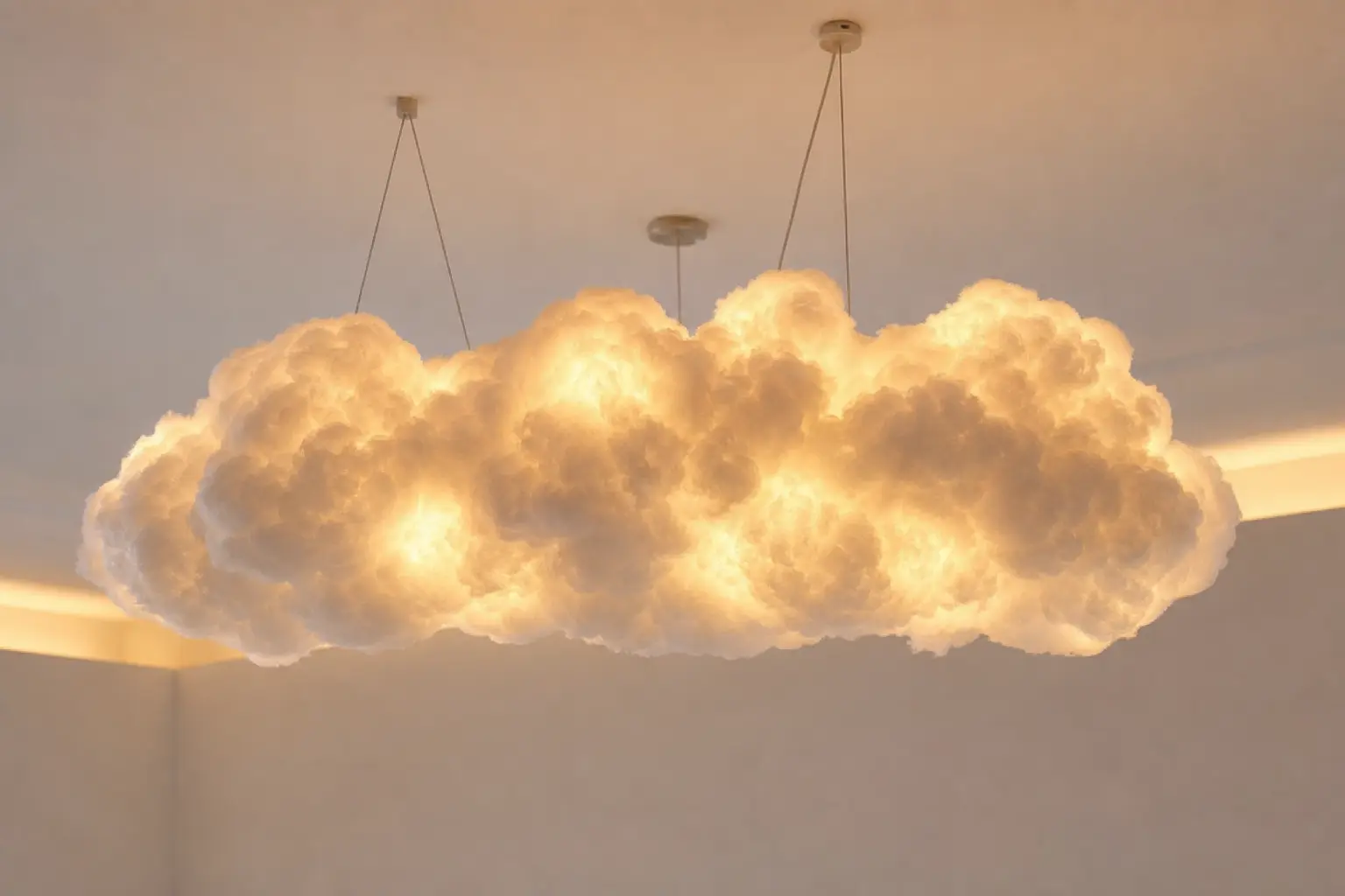 Dreamy Cloud Chandelier Lighting Ideas