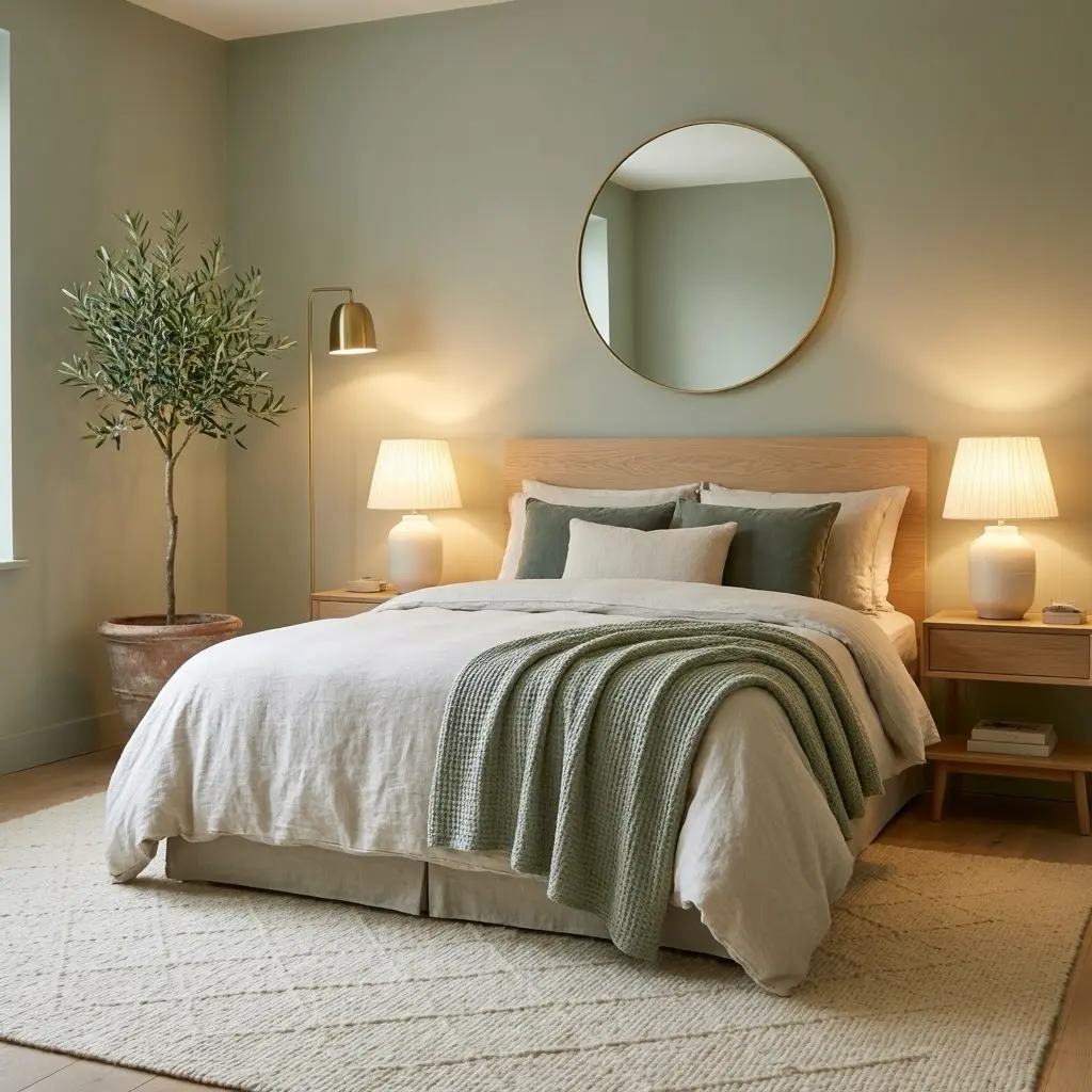 Modern Sage Green Bedroom Decor Ideas
