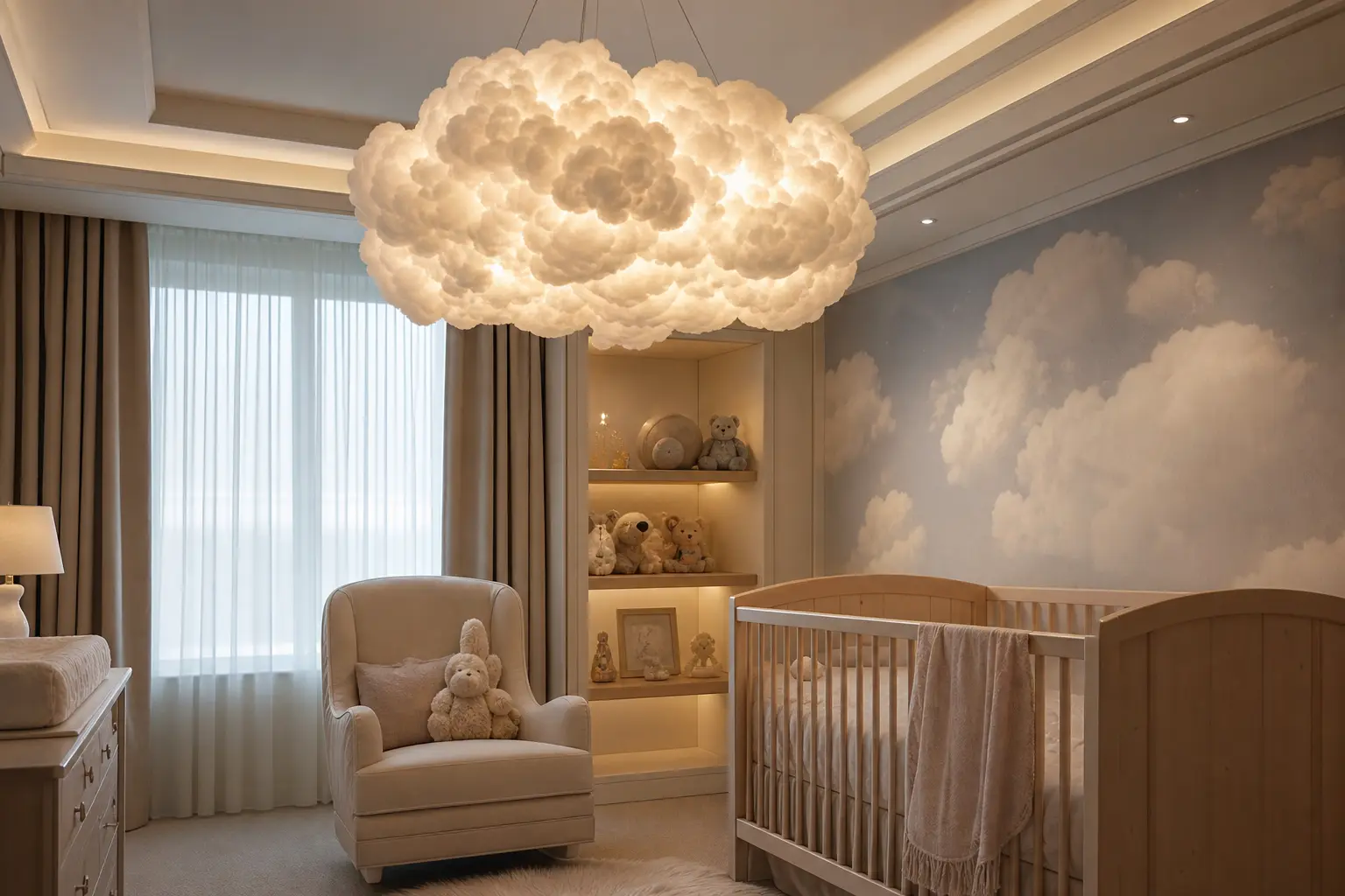 Dreamy Cloud Chandelier Lighting Ideas