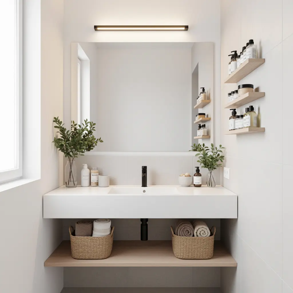Small Bathroom Decor and Organization
