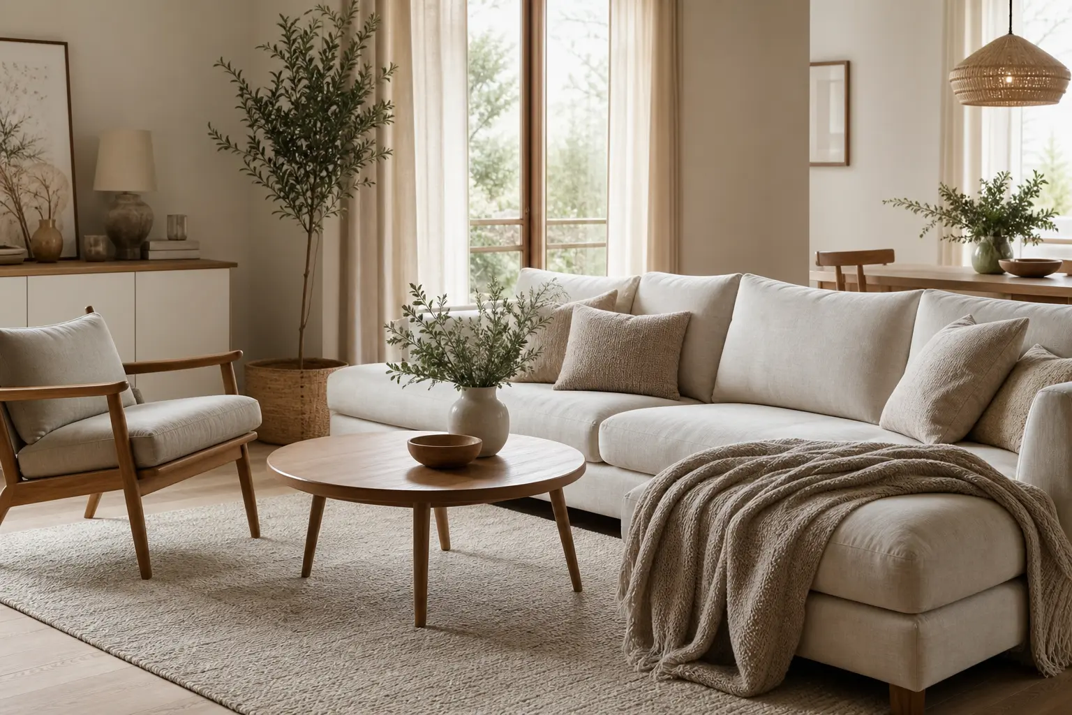Cozy Scandinavian Living Room Ideas