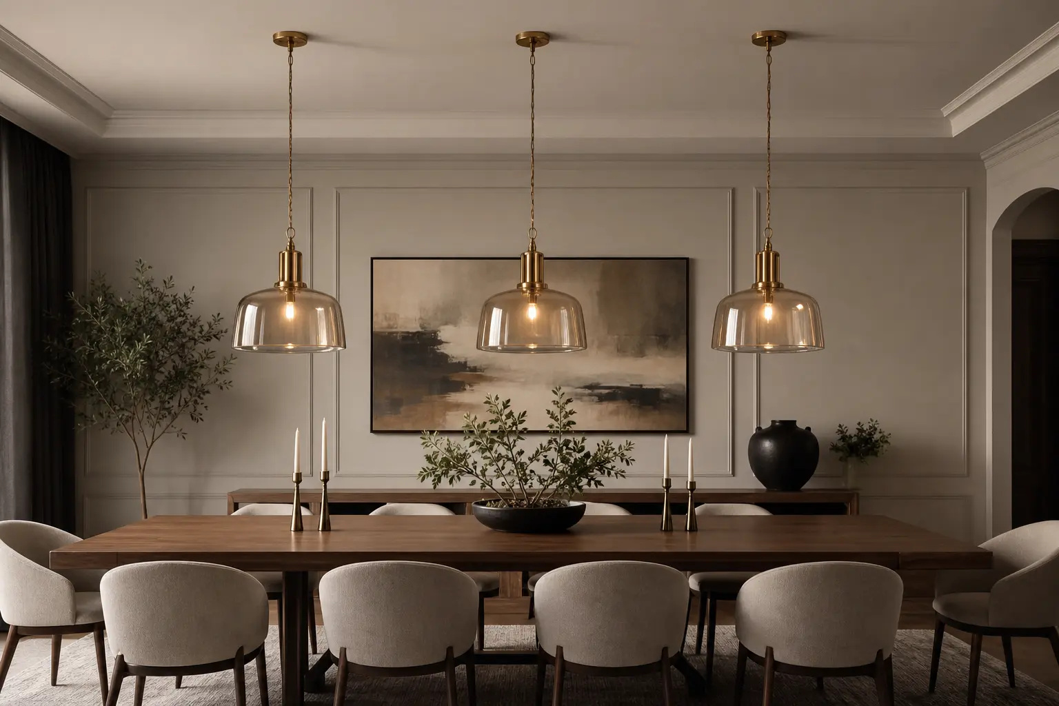 Elegant Dining Room Lighting Ideas