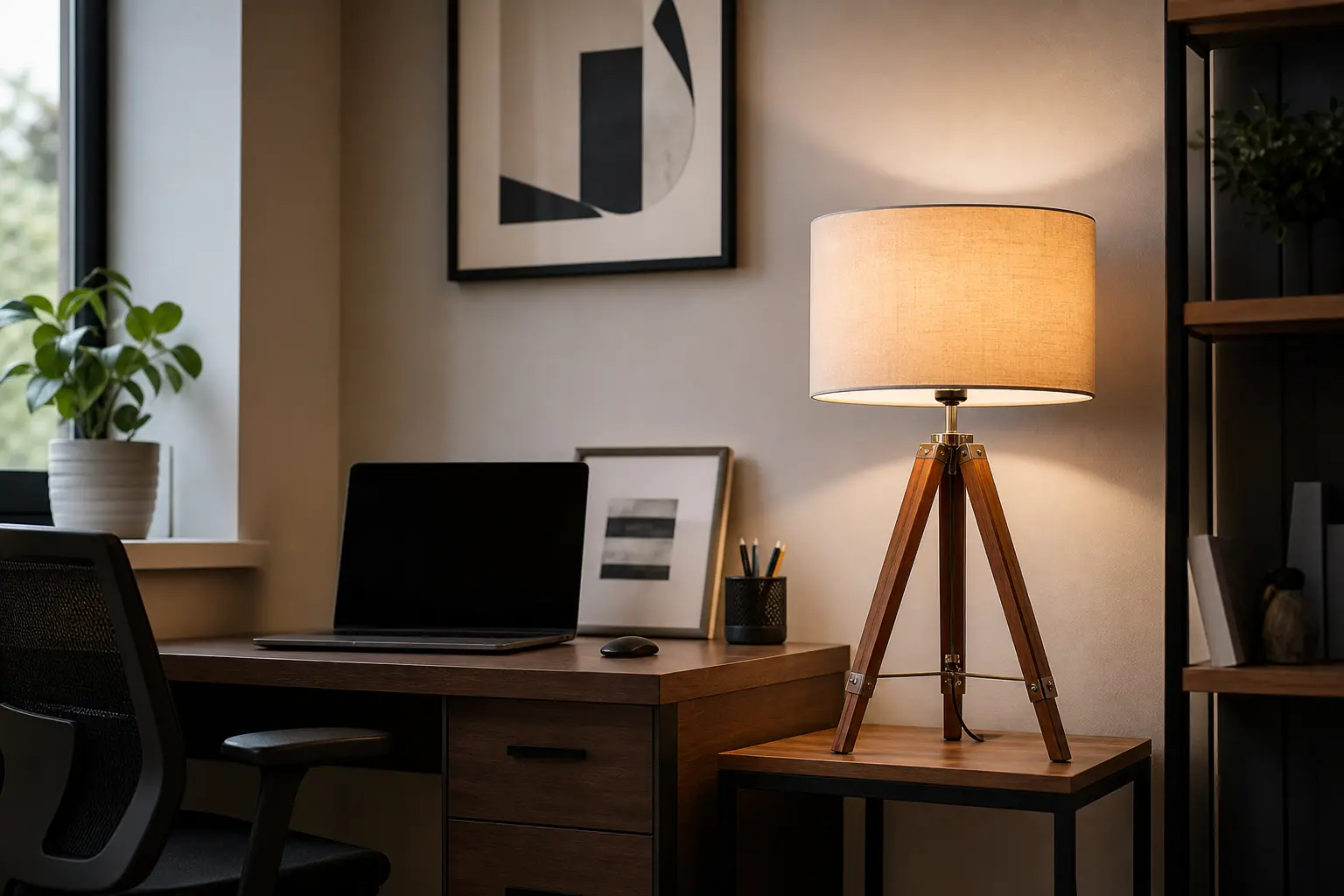 EDISHINE Tripod Table Lamp Ideas