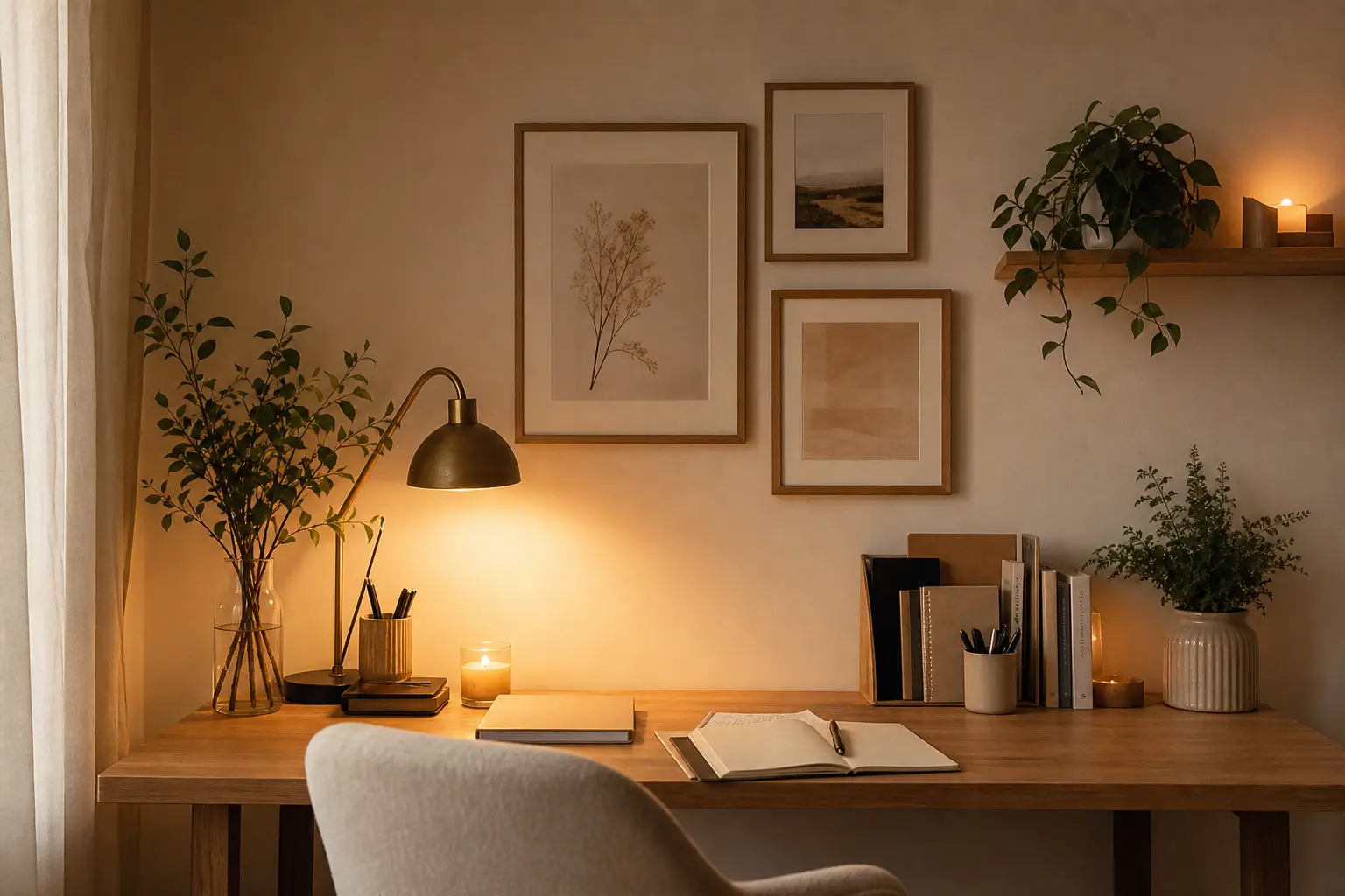 Cozy Desk Setup Ideas