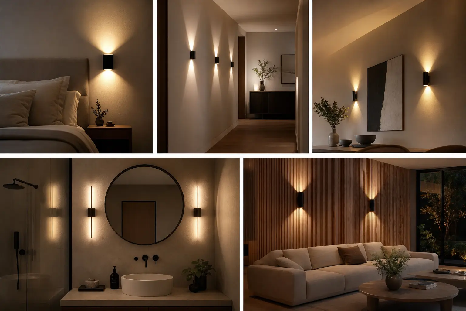 Warm Ambient Wall Lighting Ideas