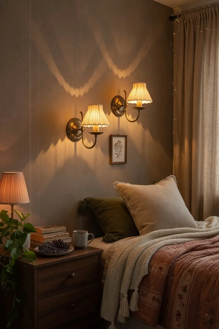 Cozy Bedroom Decor Ideas with Warm Lighting