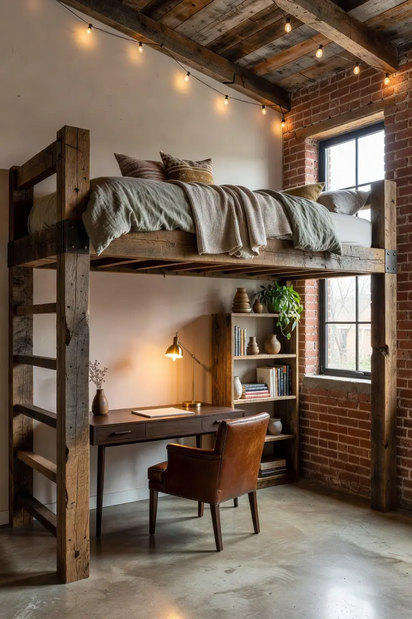 Aesthetic Loft Bedroom Ideas