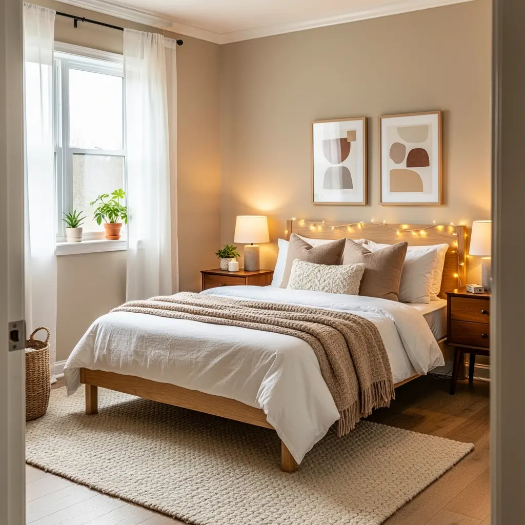 Budget Friendly Aesthetic Bedroom Makeover