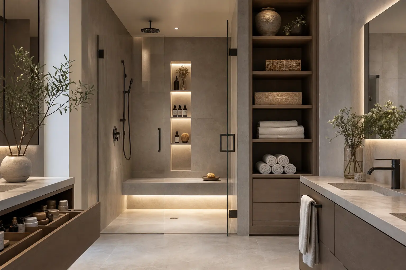 Luxury Bathroom Organization Ideas